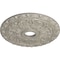 Ekena Millwork Spring Leaf Ceiling Medallion (Canopies up to 5 5/8"), 19 7/8"OD x 3 5/8"ID x 1 1/4"P, Pearl White CM19SPPWS - alternate 2
